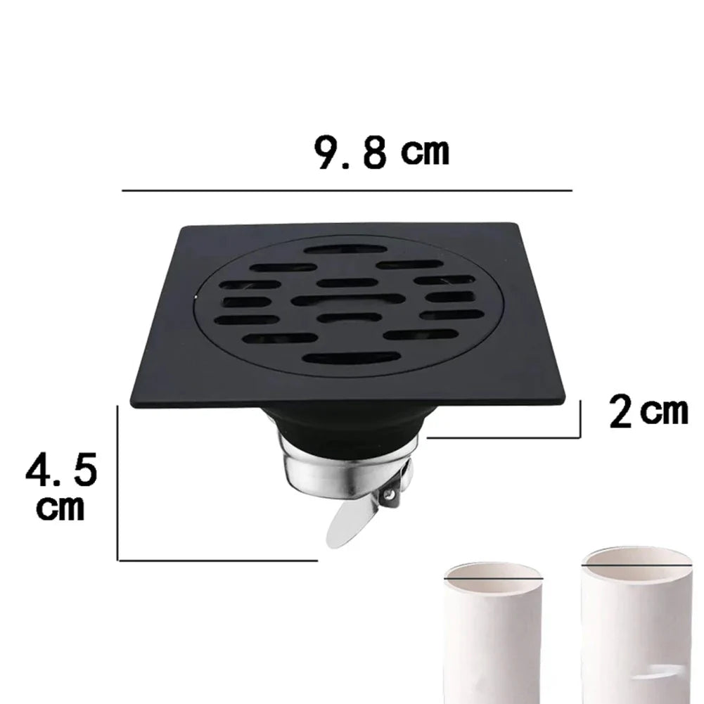 Self-Closing 304 Stainless Steel Floor Drain Core – Insect Proof Floor Drain Insert Qme