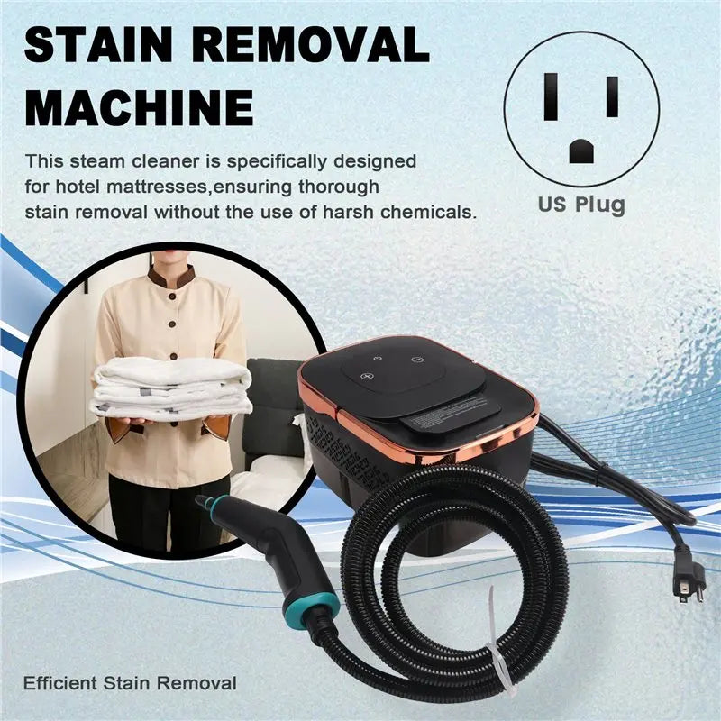 MiLESEEY B15C Portable Steam Cleaner – Mattress & Home Portable Steam Cleaner Qst