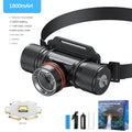 Scuba Diving Headlamp 10000LM IPX8 Waterproof LED 40M Torch Dive Headlamp Qst with battery