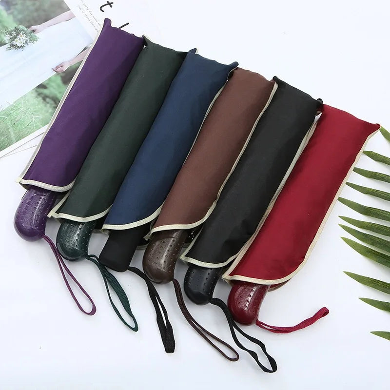 8-Bone Windproof Travel Umbrella – Auto Open & Close Travel Umbrella Qst