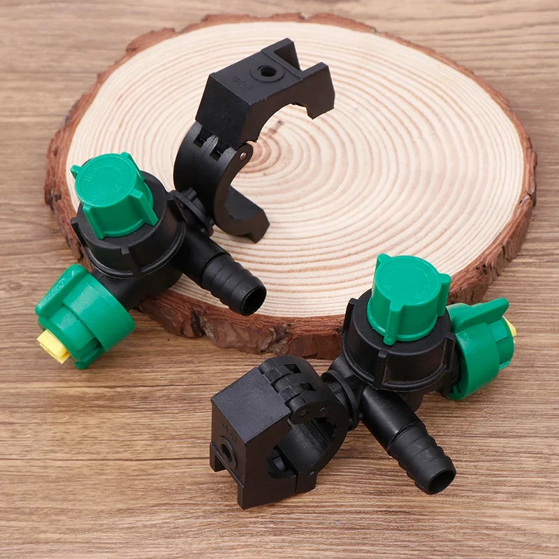 Adjustable Fan Spray Garden Irrigation Nozzle – External Thread Irrigation Spray Nozzle Qme