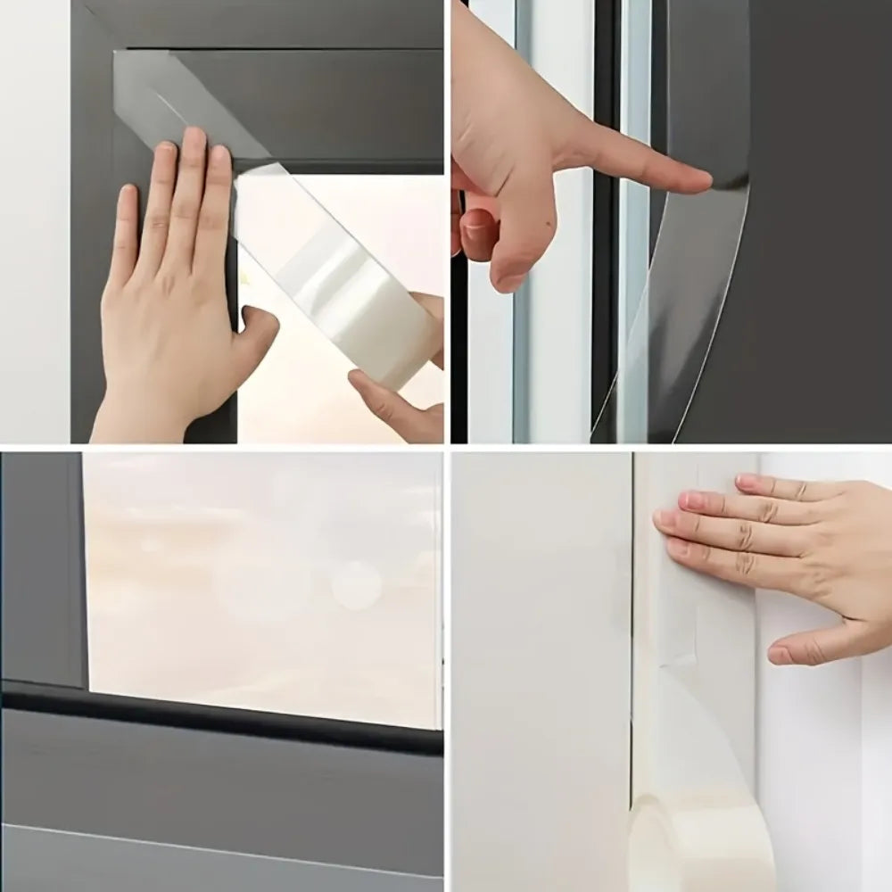 Waterproof Self-Adhesive Window Seal Strip Nano Tape 5M/10M Window Seal Tape Qme