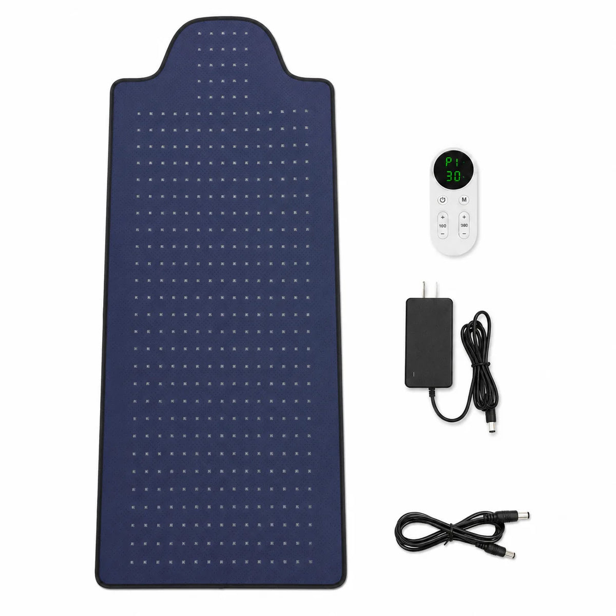 ZONGKUNG 420 LED Red & Infrared Light Therapy Mat 660nm 850nm Light Therapy Mat Qst 420 LEDs 100-240V AU plug