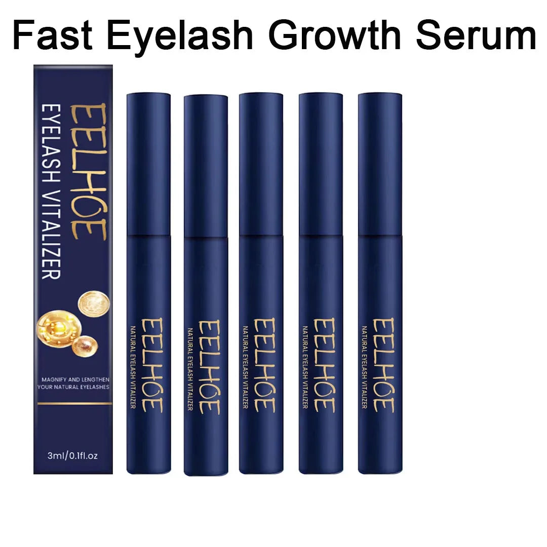 Eyelash Growth Serum – Fuller, Thicker & Longer Lashes in 7 Days Eyelash Growth Serum Qst 5pcs