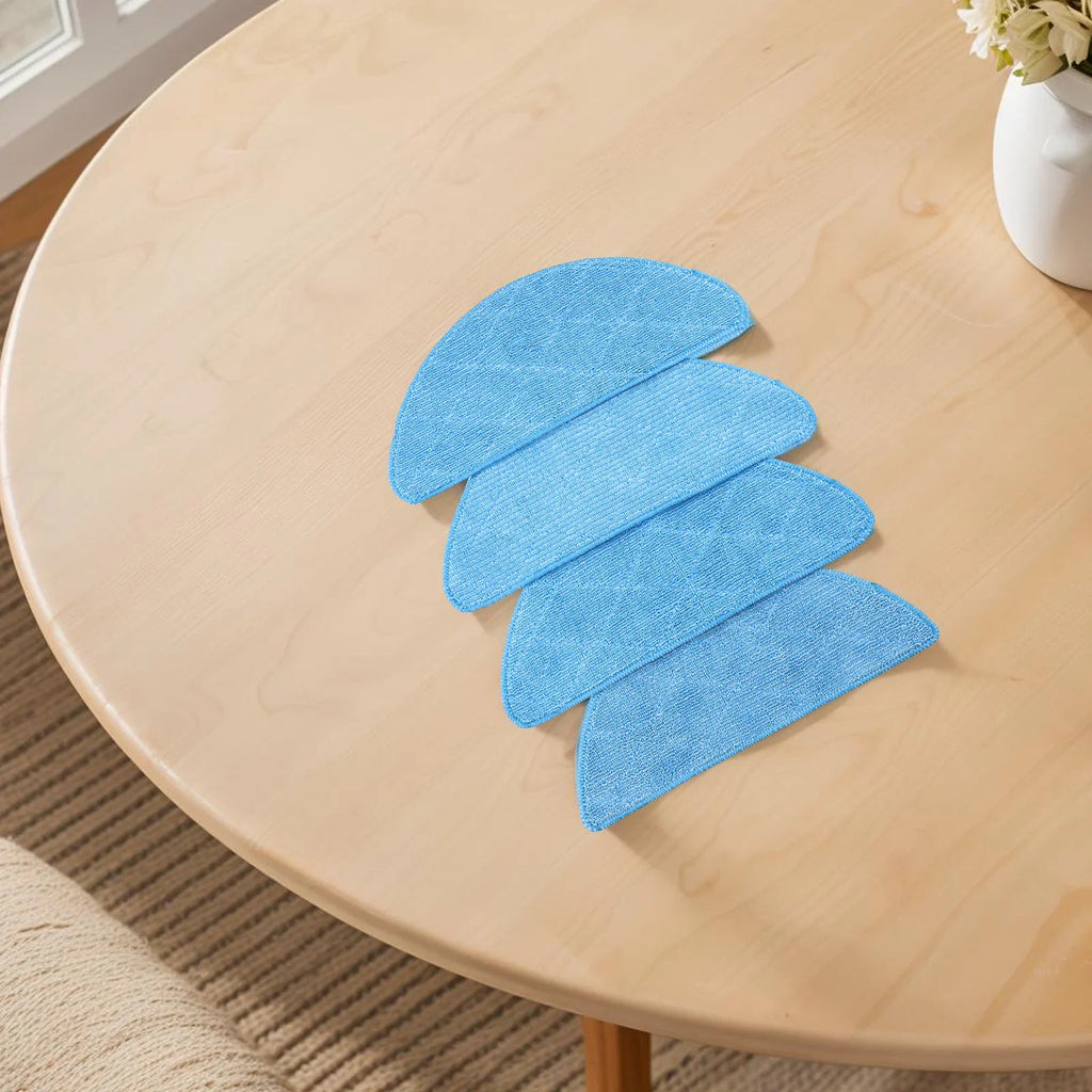 Honiture Q5 Robot Replacement Mop Cloths – Dry & Wet Pads Robot Mop Pads Qme