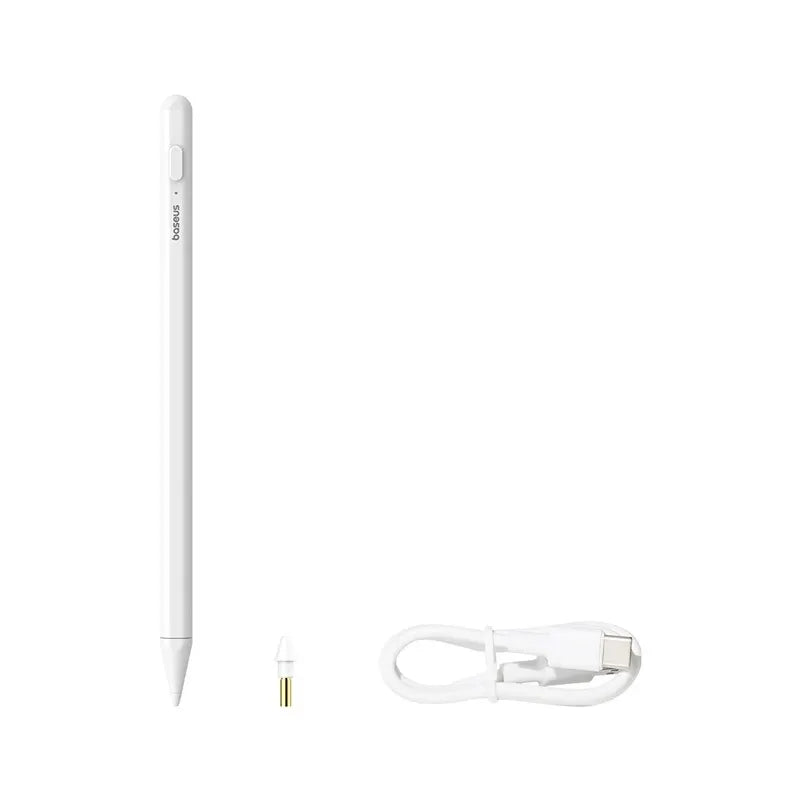Baseus Stylus Lite LED Pen for iPad – Palm Rejection iPad Stylus Pen Qst WHITE