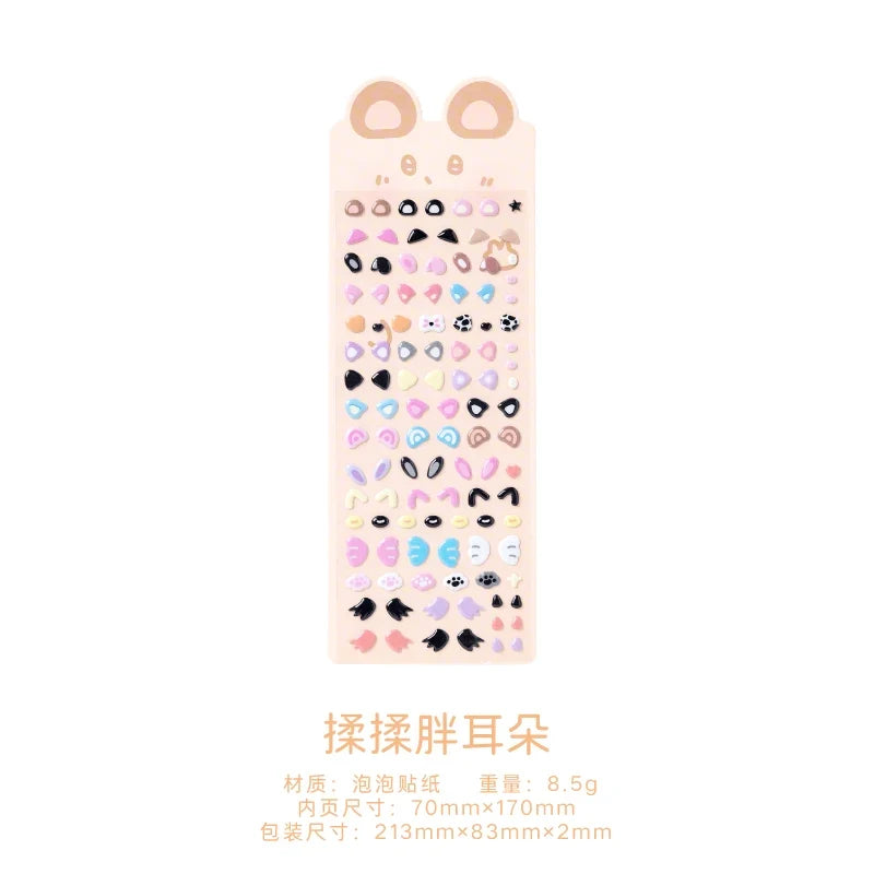 Cartoon Korean Scrapbook Stickers – Planner & Journal Decor Decorative Stickers Qme D