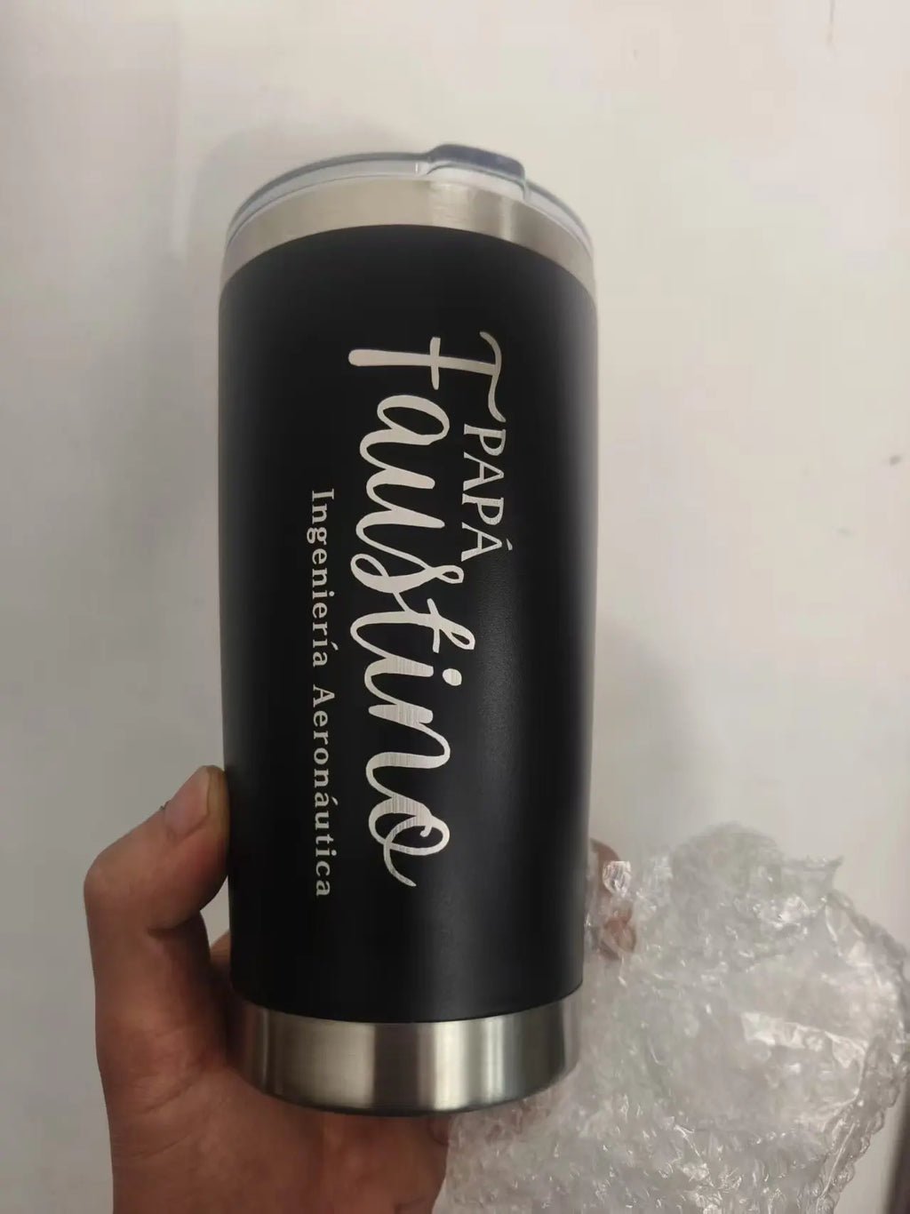 Personalized Dad Tumbler with Kids Name – Father's Day Gift Personalized Tumbler Qst