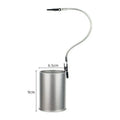 Vertical Incense Bracket Anti-Tilt Double End Clip | Steel Incense Holder Qme Silver