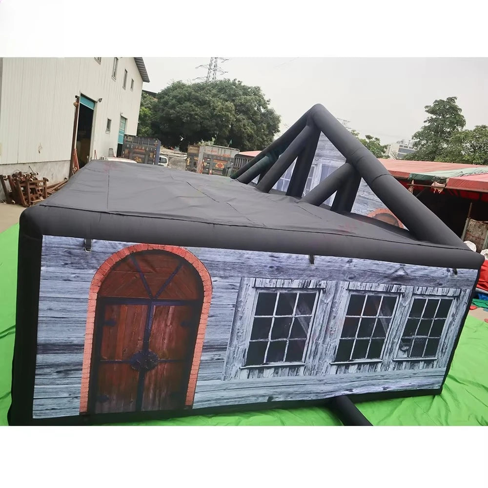 Inflatable Halloween Haunted House Maze – Party Event Attraction Inflatable Haunted Maze Qst