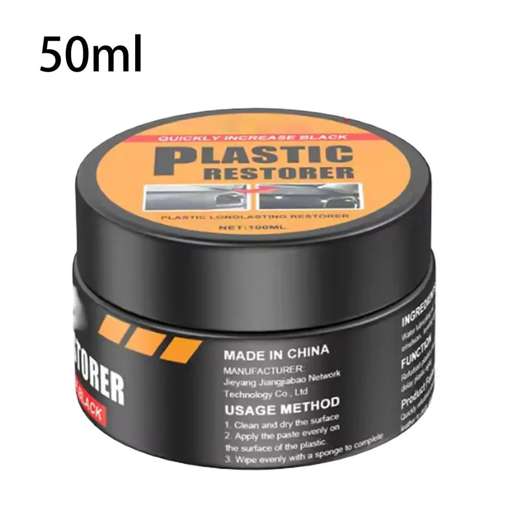 Car Leather Care Cream – Interior Restorer, UV Wax & Polish Car Interior Cream Qme 50ML