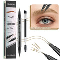 Two-Pronged Waterproof Eyebrow Pencil – Long-Lasting Brow Pen Eyebrow Brow Pen Qme 9708-1