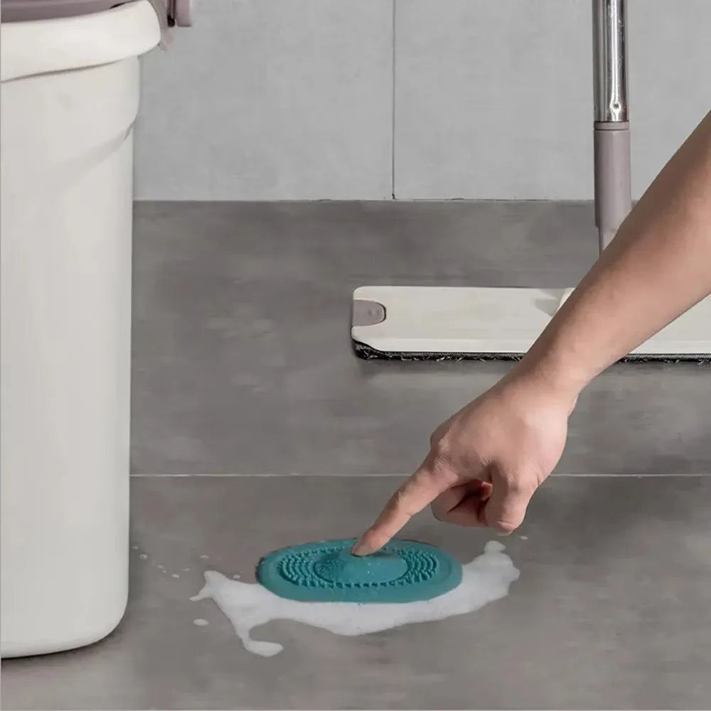 Silicone Anti-Clog Bathtub & Floor Drain Plug | 4 Colors Silicone Drain Plug Qme
