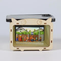 DIY 3D Hologram Projector Kit – Wooden Phone Optical Display DIY Hologram Kit Qme Default Title