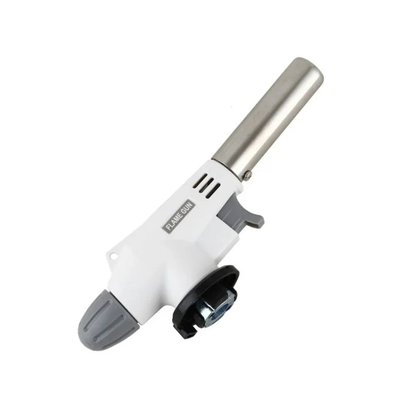 Butane Gas Torch Auto-Ignition – Cooking, Soldering & Welding Butane Torch Qme WHITE
