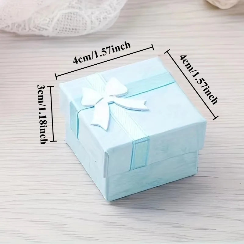 6-Pack Multicolor Jewelry Gift Boxes – Rings, Earrings & Necklaces Jewelry Gift Box Qme