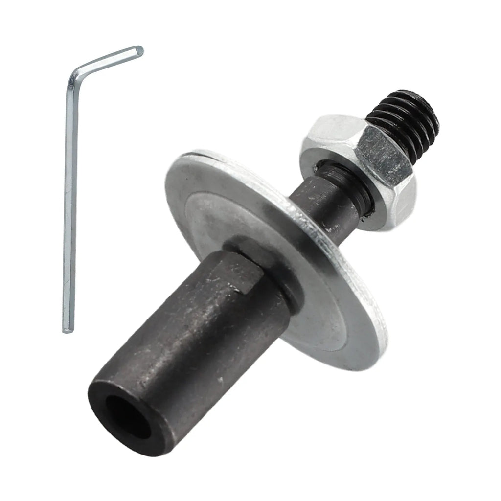 Steel Spindle Adapter Left & Right – Bench Grinder Replacement Grinder Spindle Adapter Qme