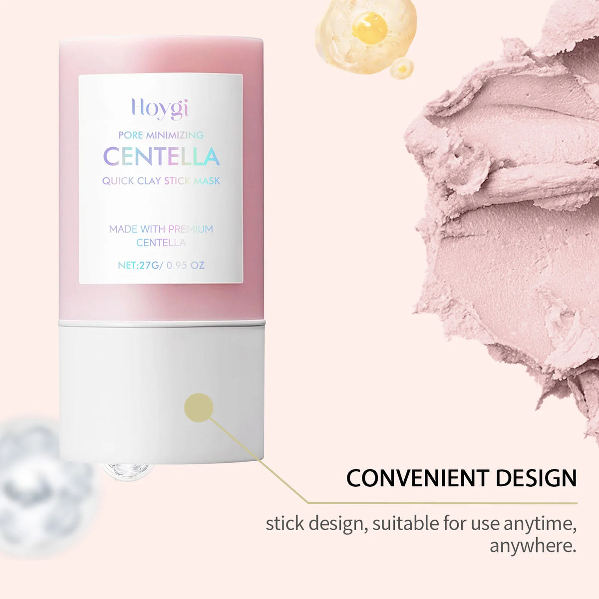Eelhoe Centella Clay Stick Mask – Pore Minimizing & Moisturizing Clay Stick Mask Qst