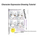 Manga Drawing Tutorial Pocket Book – Portable Anime Art Guide Drawing Tutorial Book Qme A1