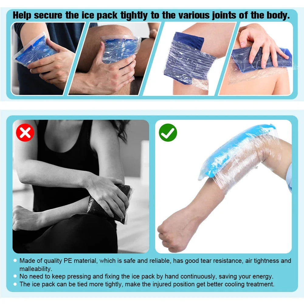 PE Stretch Wrap Film 5"x328Ft – Sports Ice Pack & Body Wrap PE Stretch Wrap Film Qst