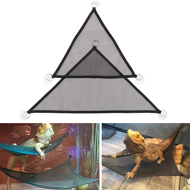 Reptile Hammock Lounger for Bearded Dragons, Geckos & Snakes Reptile Hammock Qst