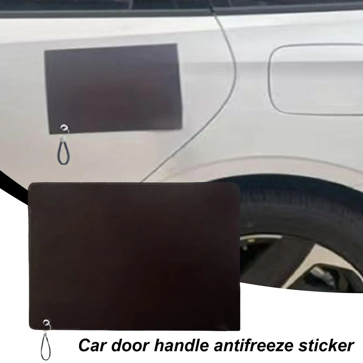 Magnetic Car Door Handle Protector – Winter Snow & Ice Guard Car Door Protector Qme
