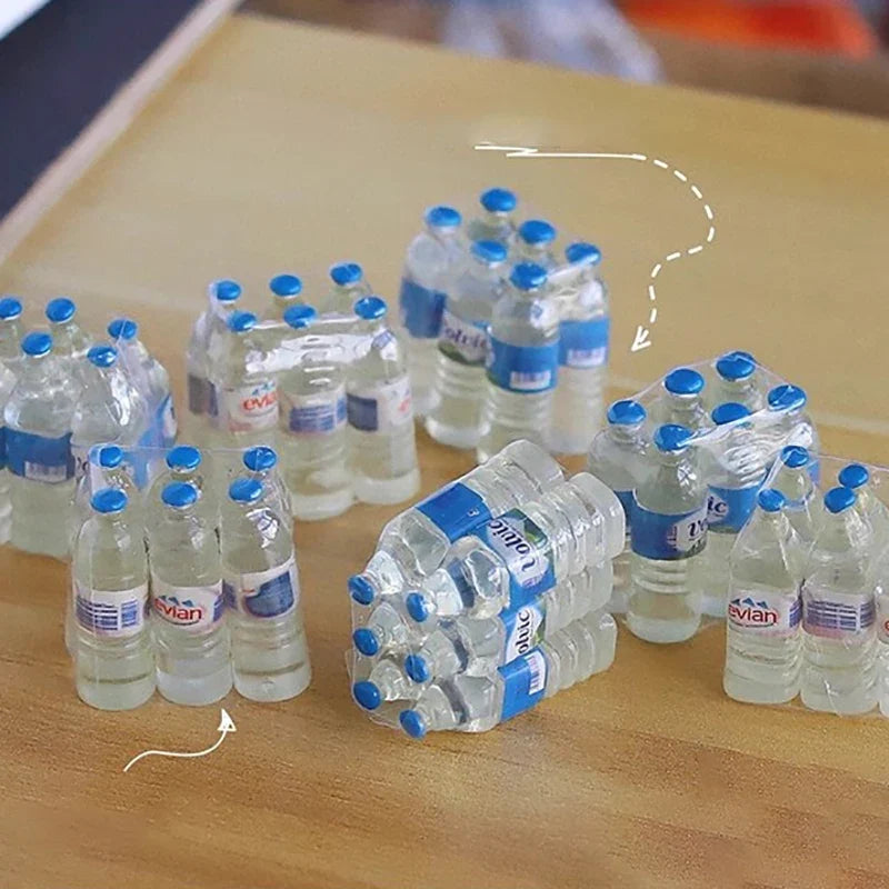1:12 Miniature Resin Water Bottle Dollhouse Decor Model Dollhouse Miniature Qme