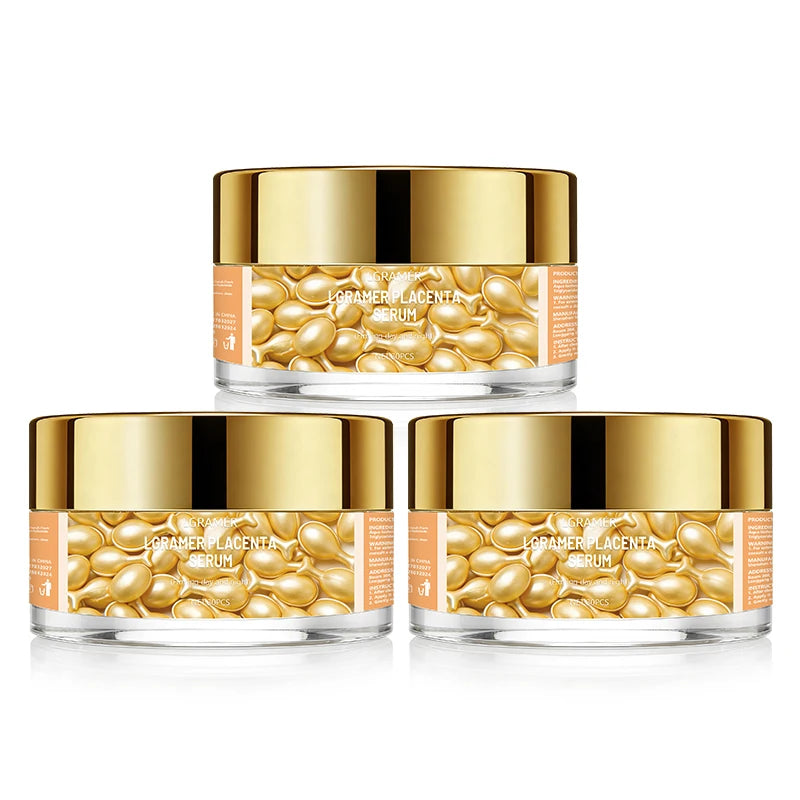 YOUNGCOME Vitamin E Serum Capsules – 30pc Face & Neck Face Serum Capsules Qst 3pcs