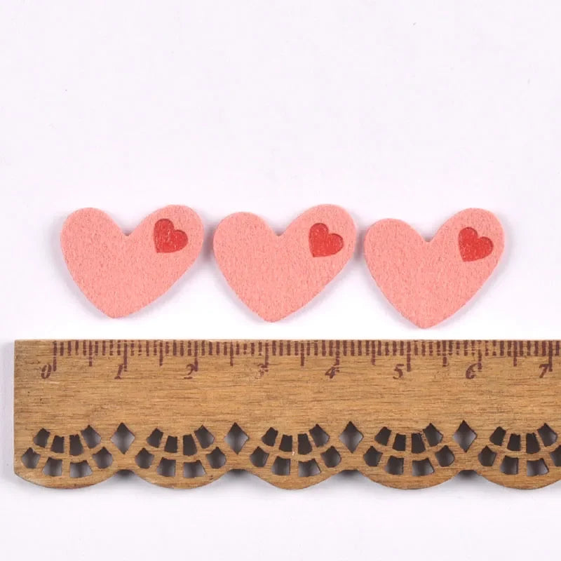 Heart Embossed Leather Labels for DIY Sewing & Crafts – 50pcs Leather Sewing Labels Qme 13