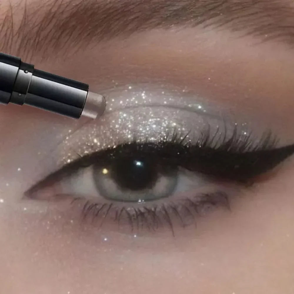 Dual-Ended Eyeshadow Stick | Matte & Shimmer, Waterproof Eyeshadow Stick Qme
