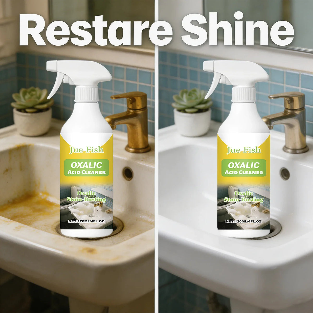 Oxalic Acid Multi-Surface Cleaner – Stain & Odor Remover Multi-Surface Cleaner Qme