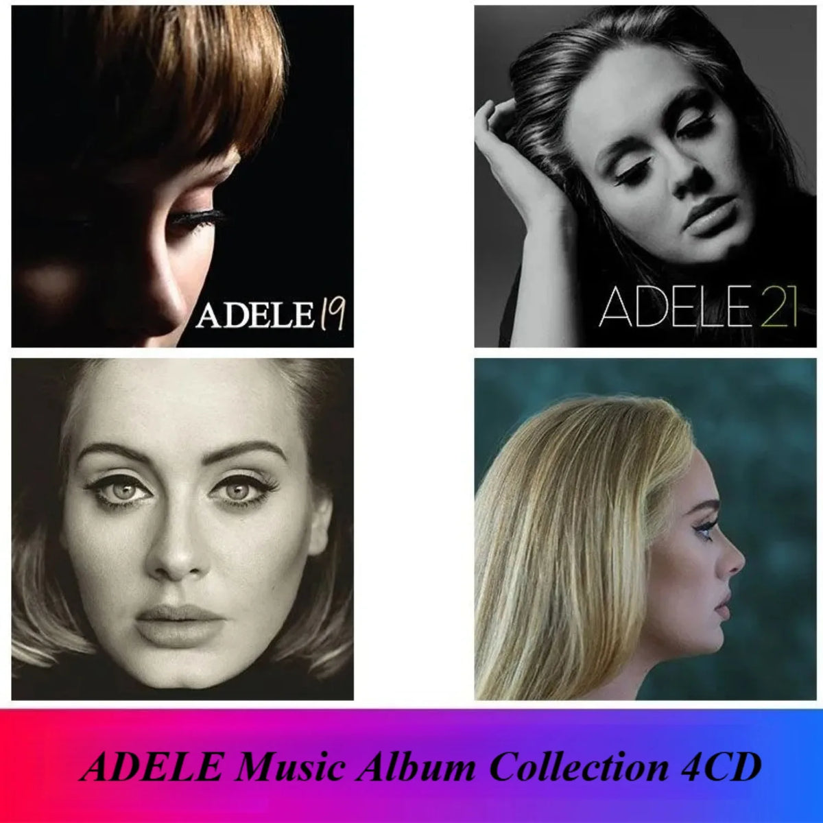 Soul Pop Icon Music Album Collection – 4CD Set in Clear Case Music CD Collection Qme 4CD
