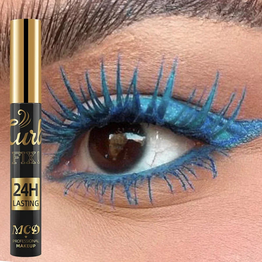 5D Waterproof Mascara – 9 Colors, Curl & Long-Lasting Ink Waterproof Mascara Qme