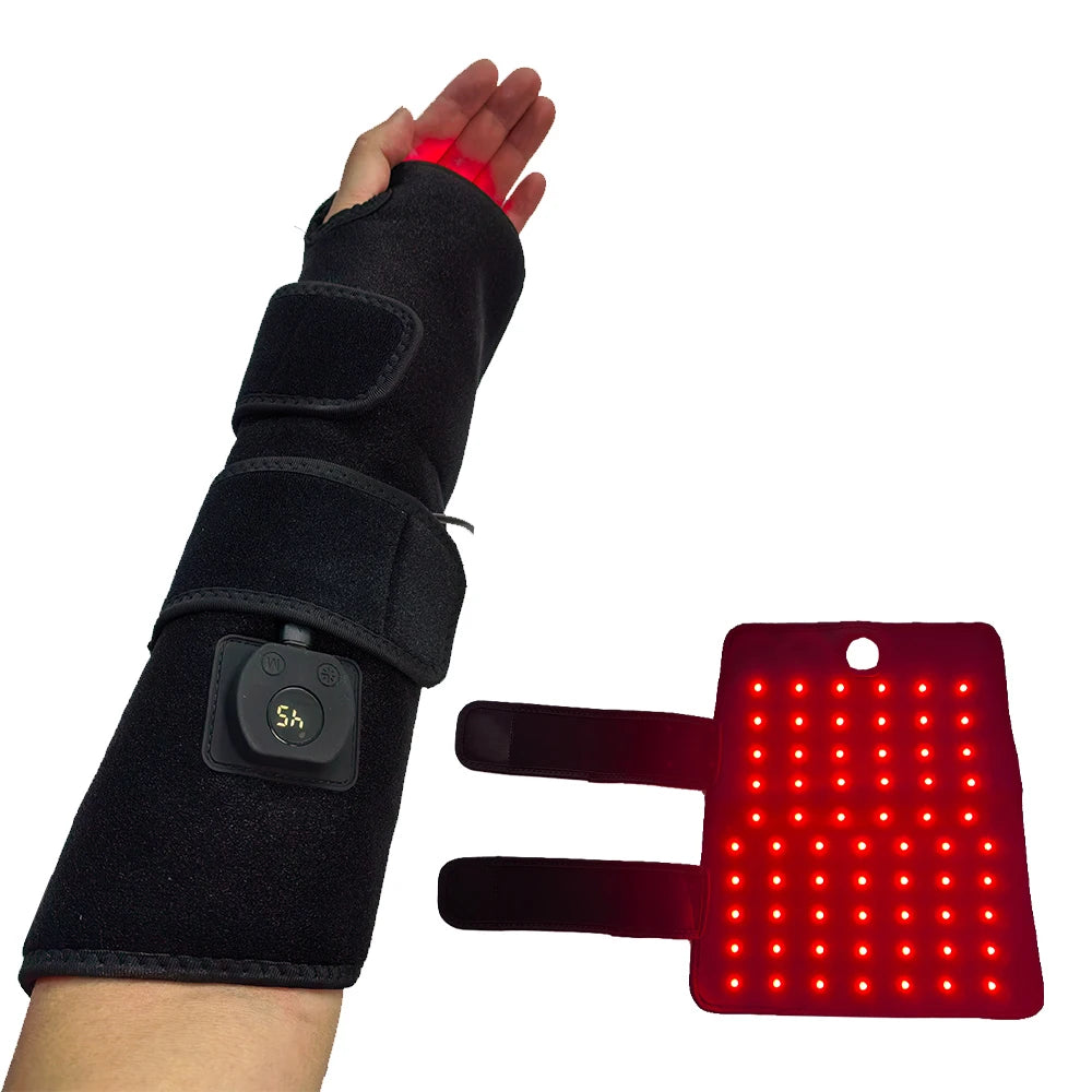 Red & Infrared Light Therapy Belt 660nm 850nm – Wrist Wrap Light Therapy Belt Qst