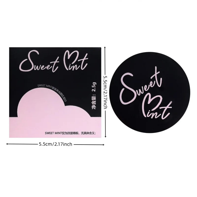 3-Piece Pearl Powder Blush & Eyeshadow Set – All Skin Tones Multi-Purpose Blush Set Qst