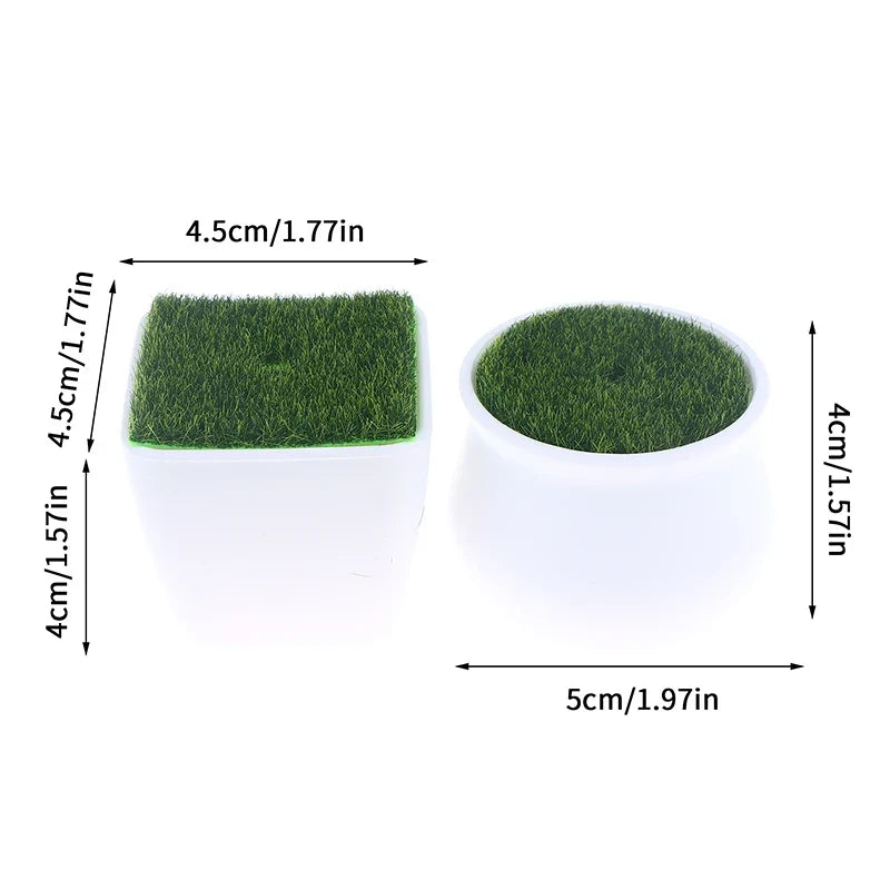 Artificial Flower Pot Bonsai Ornament – Balcony Home Decor Artificial Bonsai Ornament Qme