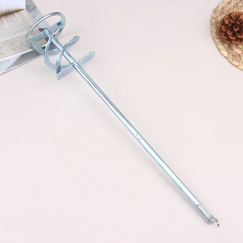 Spiral Mixing Paddle Rod – Paint, Cement & Mud Mixer Drill Bit Drill Mixer Attachment Qme