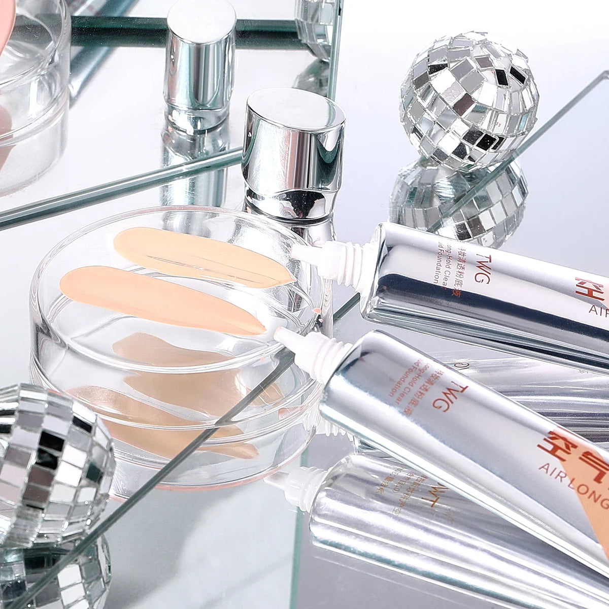 Clear Air Liquid Foundation – Waterproof Natural Finish | Qme Liquid Foundation Qme