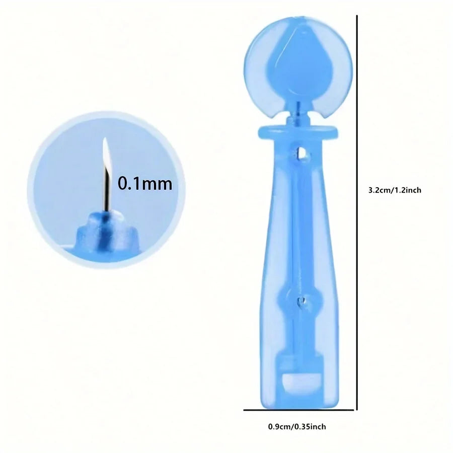 Blackhead & Pore Clearing Kit with Fine Needles | Qme Pore Clearing Tool Kit Qme