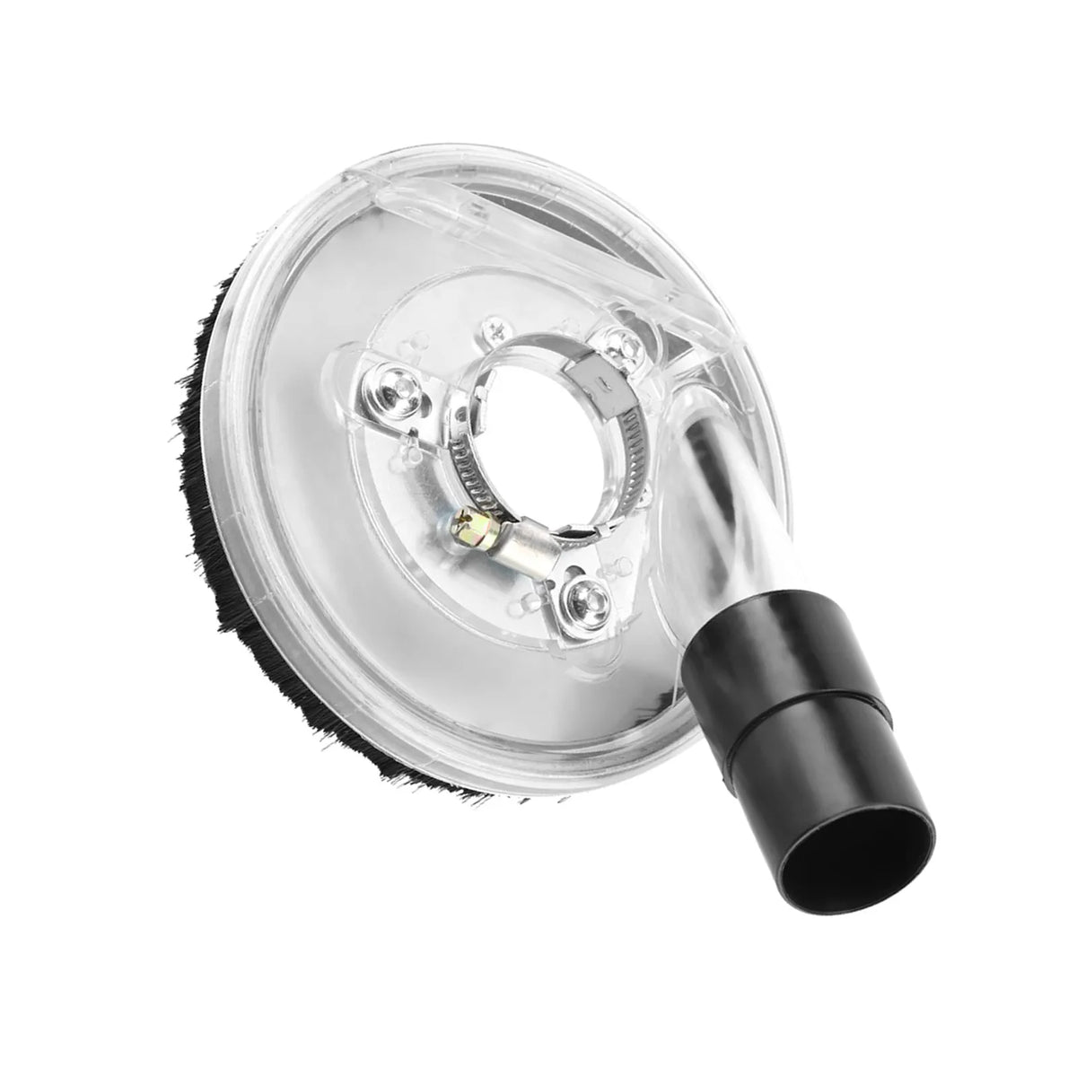 Clear Dust Shroud for Angle Grinder – Dry Grinding Vacuum Cover Angle Grinder Accessory Qme