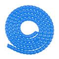 3m Spiral Cable Wire Cover Wrap – Wear-Resistant Organizer Cable Wire Wrap Qme Blue