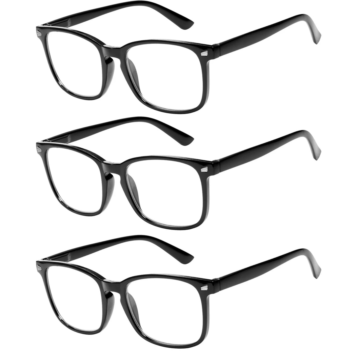 VOPHA Autofocus Reading Glasses – Blue Light Blocking Readers Reading Glasses Qst 3Black