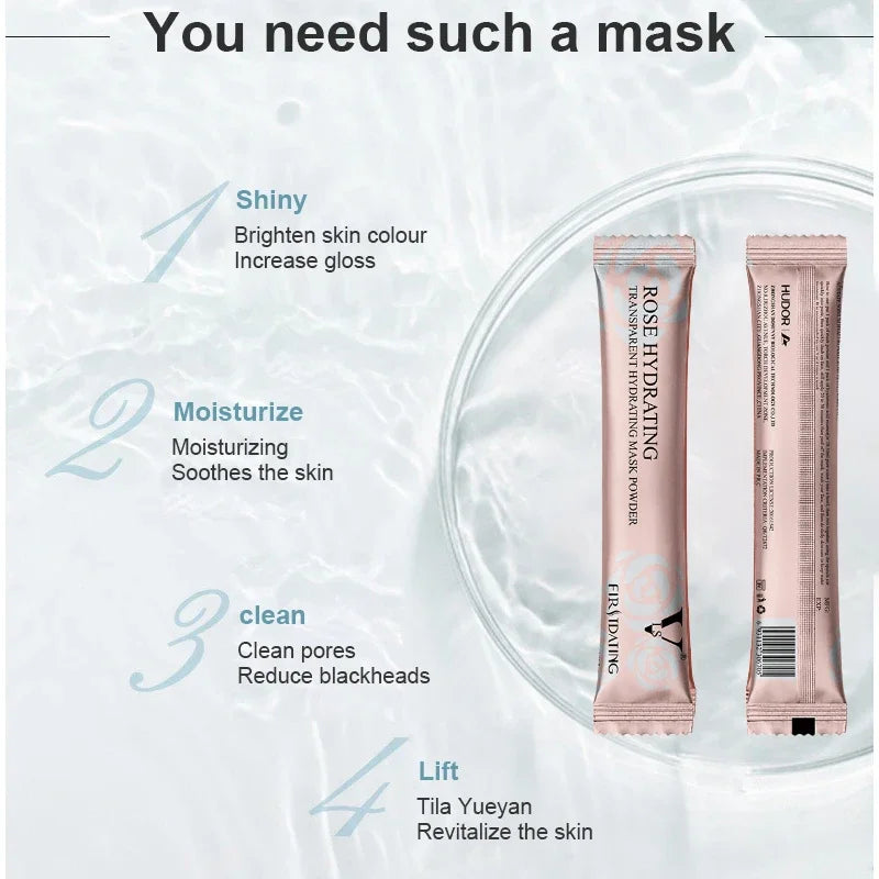 Hydro Jelly Mask Powder – Moisturizing SPA Face Skin Care Jelly Face Mask Qme
