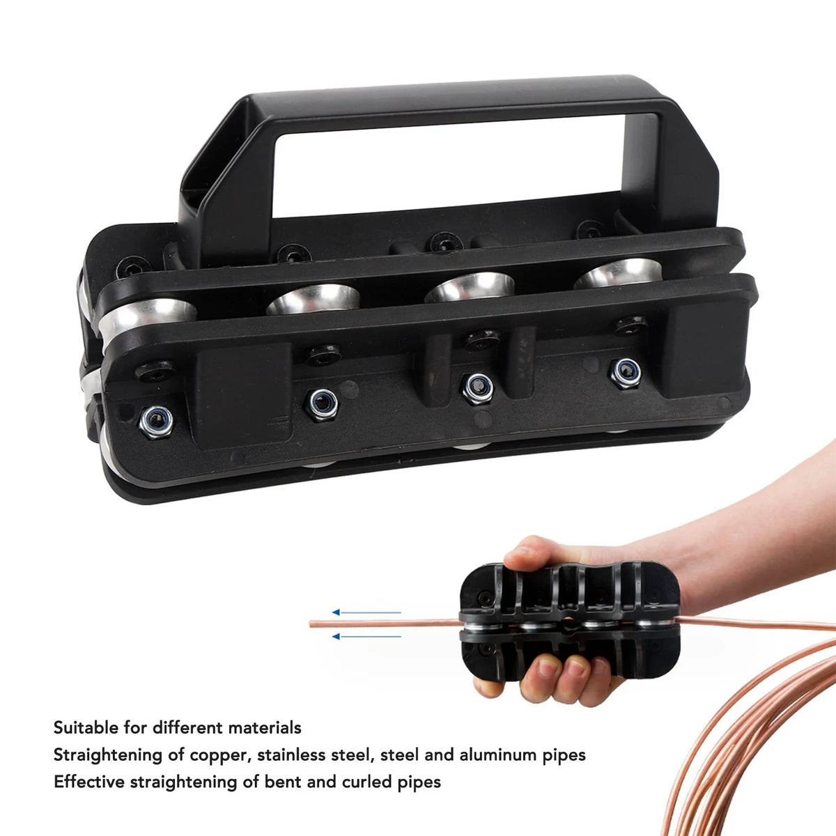 20mm Handheld Pipe Straightener for Automotive Brake & Fuel Lines Pipe Straightener Tool Qme