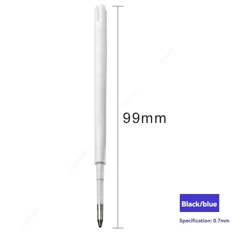 10-Pack G2 Ballpoint Pen Refills – Blue & Black Ink Pen Refills Qme