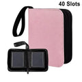 TCG Card Binder 40 Slots – Waterproof PU Leather Zipper TCG Card Binder Qme A4