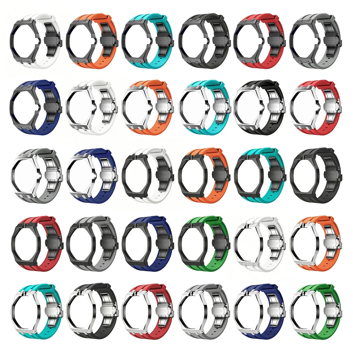 Swatch x Royal Pop Silicone Sport Band | Quick Release Strap Watch Replacement Band Qme