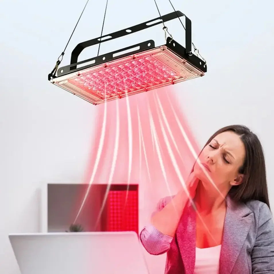96 LED Red & Infrared Light Therapy Device 660nm 850nm | ZONGKUNG Red Light Therapy Panel Qst