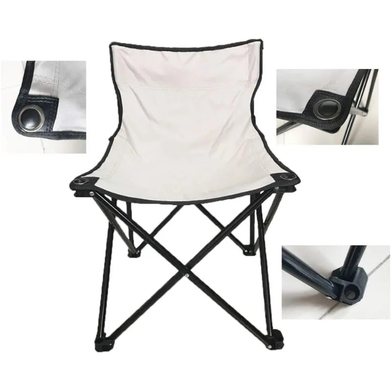 Reinforced Folding Chair for Sauna, Beach & Picnic Folding Outdoor Chair Qst