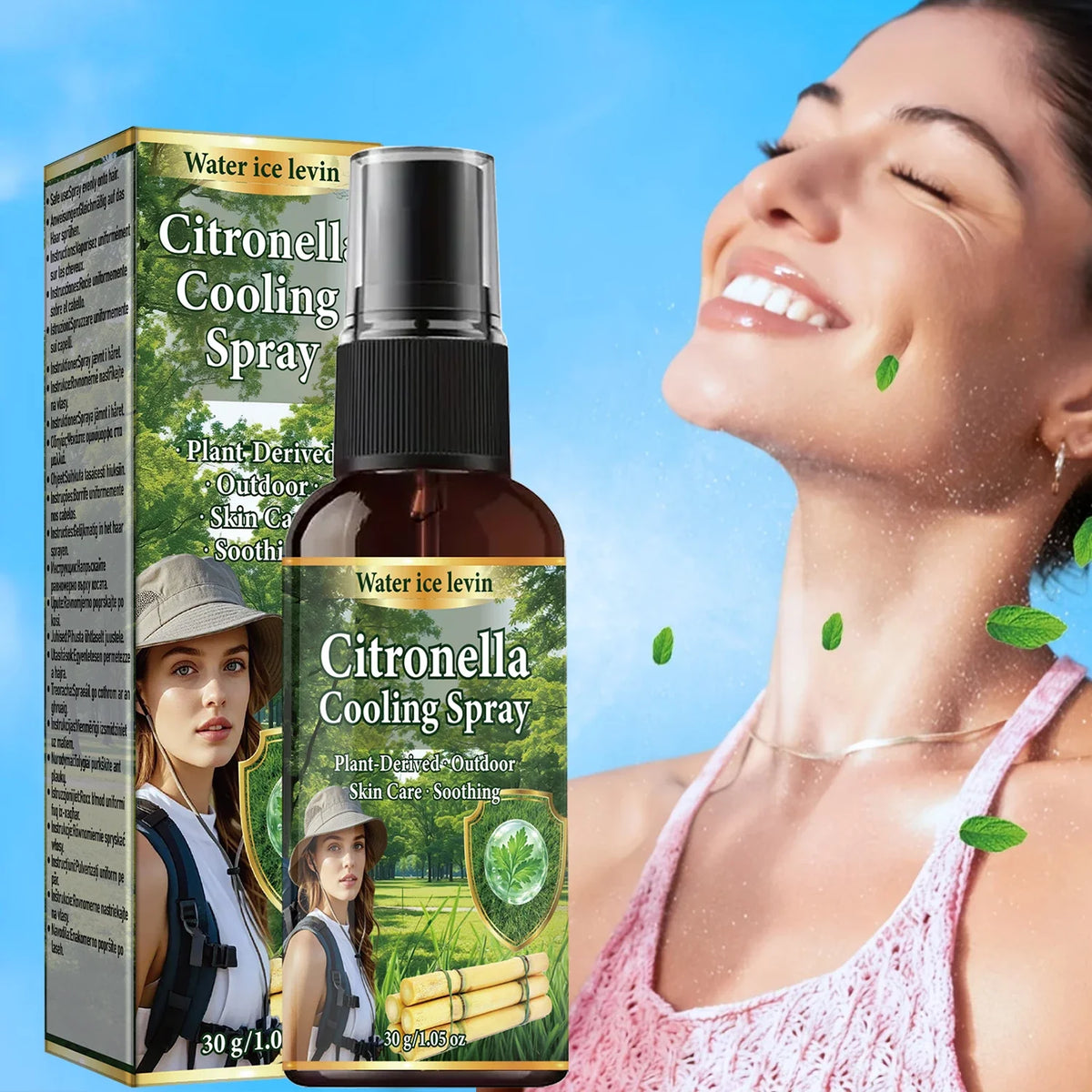 Niacinamide Collagen Citronella Face Spray – Cooling Mist Face Mist Spray Qme
